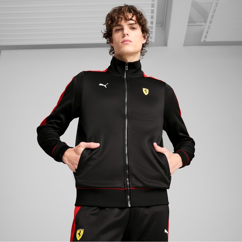 Puma Scuderia Ferrari‎ T7 Jacket Sz L (TXA966)